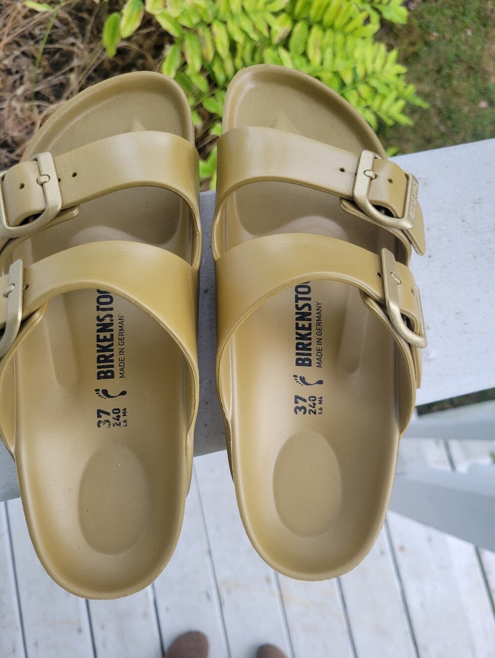BIRKENSTOCK, Size 37 (US 6 to 6.5) "Arizona Essentials" Waterproof/lightweight
